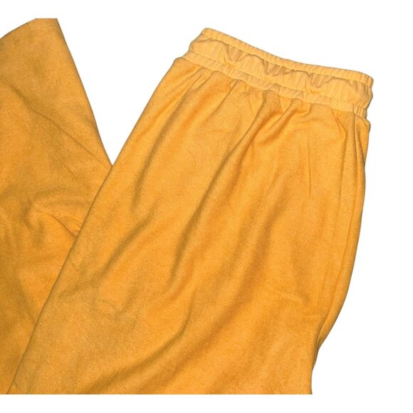 Fashion Nova Yellow Wide-Leg Drawstring Waist Casual Pants Sz 2XL Womens Elastic - Picture 13 of 14